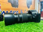 offer Canon 550D with 75-300 zoom lens
