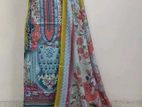 Digital Print Cotton Three Piece