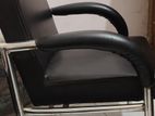 office chair with cabinet table