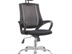 Office executive chair with headrest