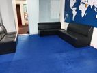 Office space 1400 sft unfurnish 3 Bed room apt rent in banani