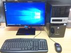 Office,Power,Excel বেসিক পিসি Ram 4GB|500GB Rom 19"LED HP Monitor