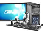 Official Dual Core & 4gb Agp Full Set with Asus 19"monitor