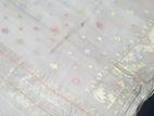 Offwhite Jamdani Saree (used)