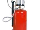 oil change process, saves time and keeps the working environment