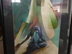 old painting by artist Jahangir Hossain