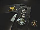 Olevs 9931 Diamond Cut Watch