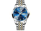 OLEVS 9931G New Exclusive Design Quartz Watch for Men Nevy blue