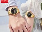 Olevs Water Resistance fashionable Couple watches