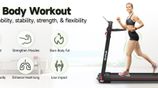 Oma 1017eb Foldable Portable Treadmill Compact Walking Running