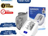 Omron HEM 7120 Automatic Blood Pressure-5 Years Official Warranty