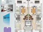 On-going north facing flat for sell near sector 10, Uttara