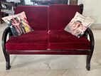One 2-seat sofa and table combo sell