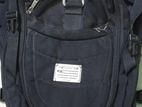 one black color backpack