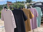 One Colors Solid Drop Shoulder T Shirt