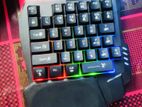 One Handed Keyboard Gaming RGB