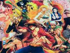 One piece RGB mouse pad