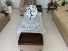 One set sofa, divan and tea table will be sold