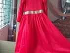 one time used gown for sell.