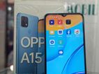 OPPO A15 full box 3/32 (Used)