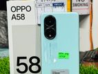 OPPO A58 6/128 Ful Fresh 1mas (Used)