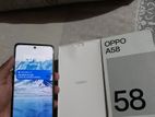 OPPO A58 6/128 Full box (Used)
