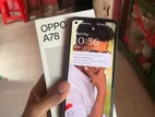 OPPO A78 8gb 256gb (Used)
