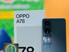 OPPO A78 Official 8/256 7mas (Used)