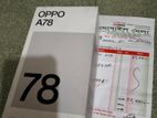 OPPO A78 ফুল বক্স (Used)