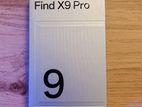 OPPO find x9 pro 16/512 (Brand New)