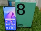 OPPO Reno 8-5g---8GB/128GB (Used)