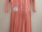 Orange Gown Frock