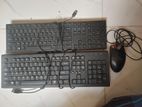 Orginal Hp dell Keybord A4tach mouse