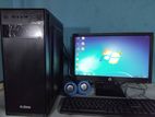 Orginal HP Monitor With Cor i-5 ‍suported Full PC