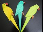 Origami Parrot
