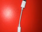 Original Apple dongle / Lightning to 3.5mm headphone jack adapter