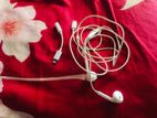 Original apple headphones with dongol