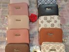 Original Basic Leather Coin Purse Ladies Zippered....