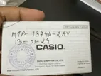 Original Casio watch with warranty card