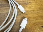 Original iphone cable ( usb-c to lightning)