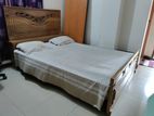 Original Segun Wood Queen Size Bed For Sale