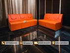 Orrange Colour Sofa Set