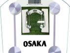 Osaka Digital Bathroom Weight Machine scale - Transparent