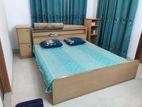 Otobi Bed with side tables and swan mattress
