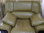 Otobi Leather Sofa Set 5 seat (2+2+1)