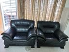 OTOBI Single Seater Leather Sofa.