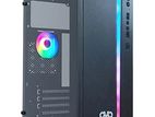 OVO Mini Tower mATX LED Acrylic V-3709S Gaming Casing