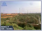 P- Block- 3 Katha Plot Sale||north Facing||bashundhara R/a