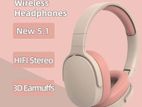 P2961 Foldable Wireless Bt Stereo Headphone Blue Tooth Music
