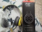 🎧 P47 Bluetooth হেডফোন – অসাধারণ সাউন্ড, স্টাইলিশ লুক!